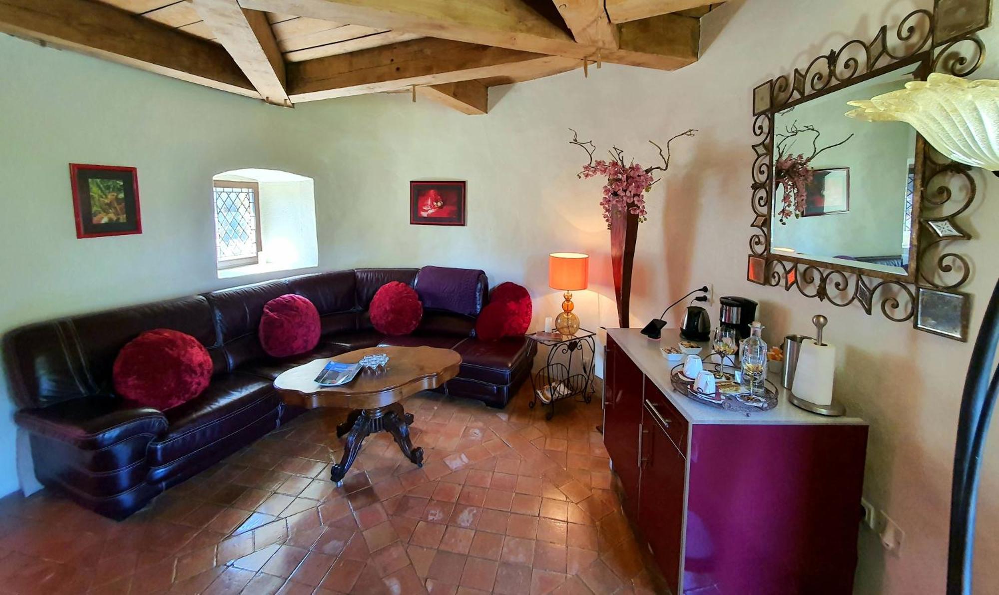 Chambre D'Hotes Au Chateau De Belcastel Belcastel  Eksteriør bilde