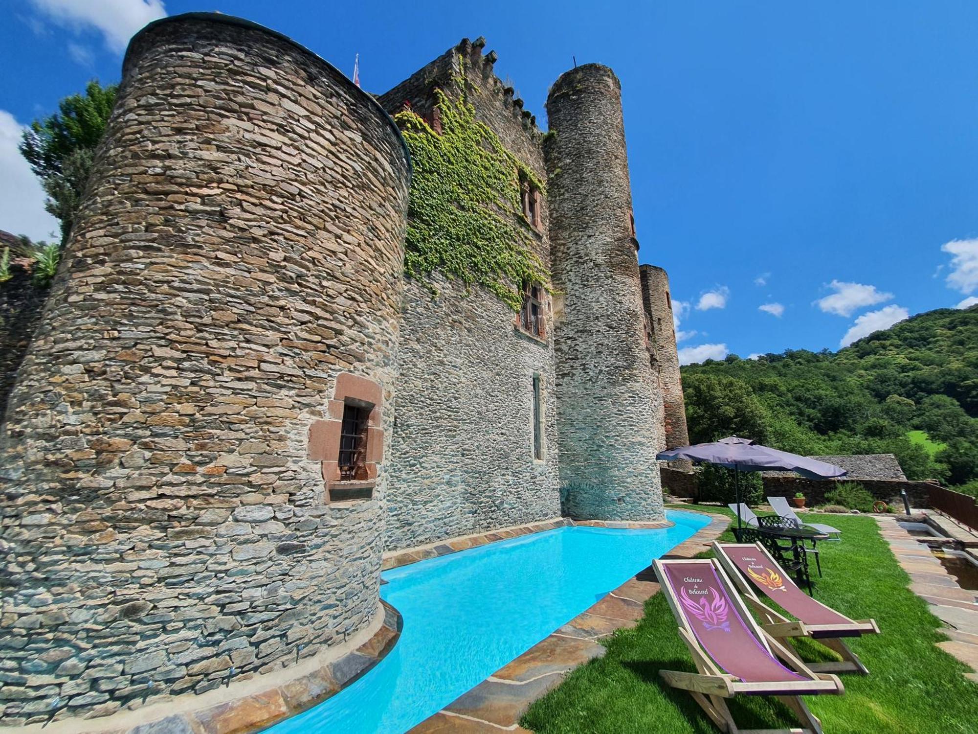 Chambre D'Hotes Au Chateau De Belcastel Belcastel  Eksteriør bilde