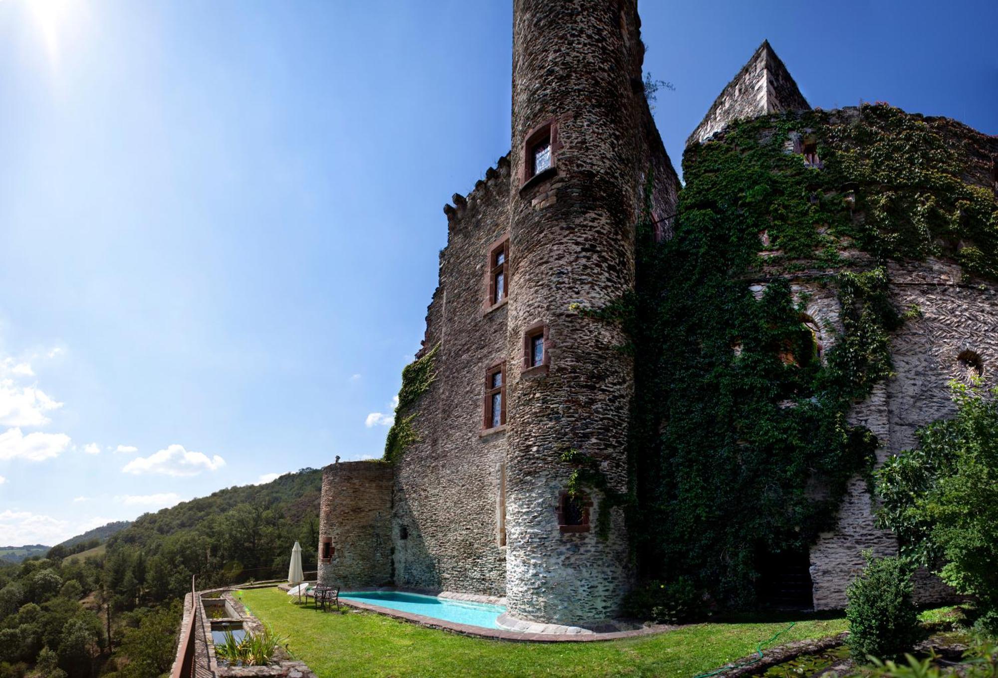Chambre D'Hotes Au Chateau De Belcastel Belcastel  Eksteriør bilde